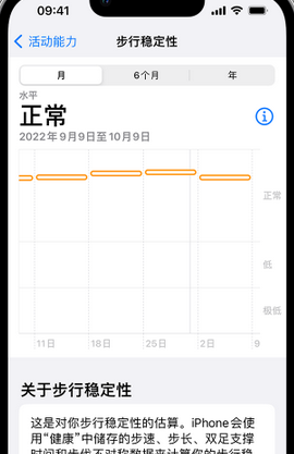 玉门iPhone手机维修如何在iPhone开启'步行稳定性通知'