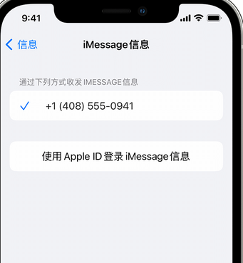 玉门apple维修iPhone上无法正常发送iMessage信息 